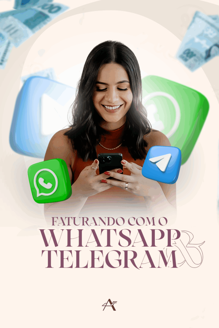 faturando com o whatsapp e telegram